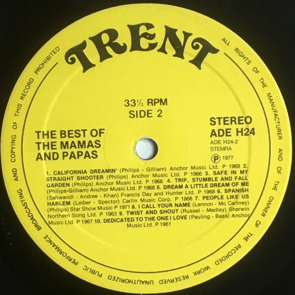 The Mamas & Papas – The Best Of - Afbeelding 4