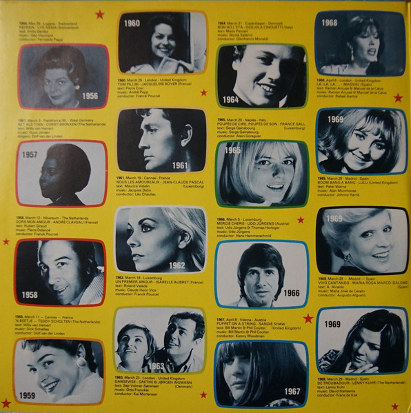Various – Eurovisions Gala, 29 Sieger, 29 Welterfolge (2lp) - Afbeelding 2