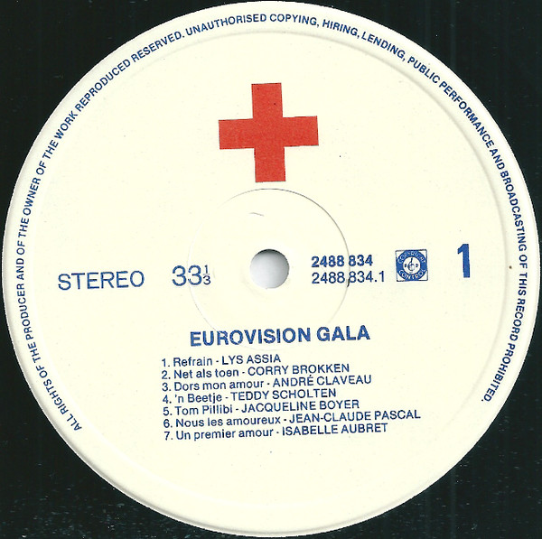 Various – Eurovisions Gala, 29 Sieger, 29 Welterfolge (2lp) - Afbeelding 5