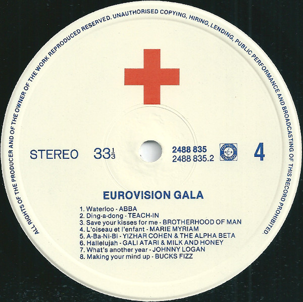 Various – Eurovisions Gala, 29 Sieger, 29 Welterfolge (2lp) - Afbeelding 8