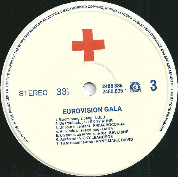 Various – Eurovisions Gala, 29 Sieger, 29 Welterfolge (2lp) - Afbeelding 7