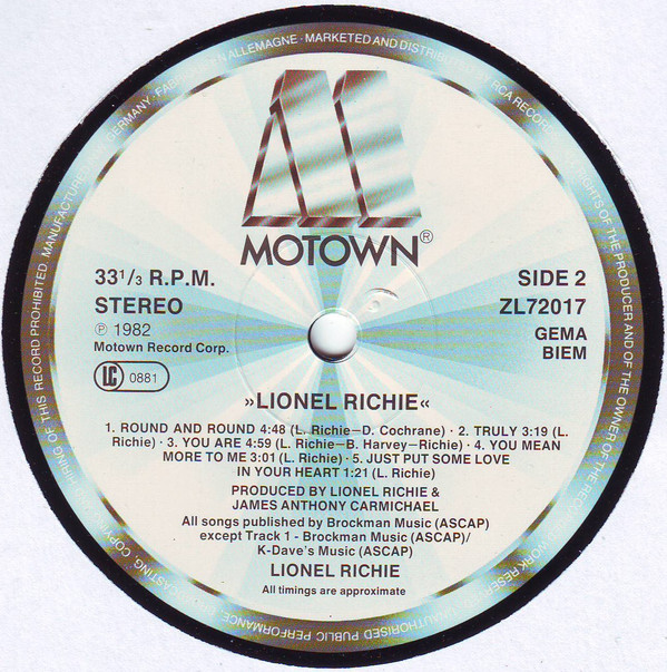 Lionel Richie - Lionel Richie - Afbeelding 4