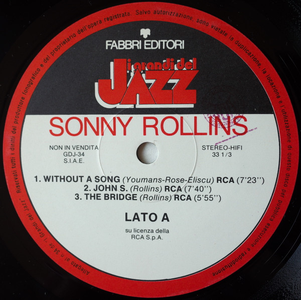 Sonny Rollins – Sonny Rollins 3