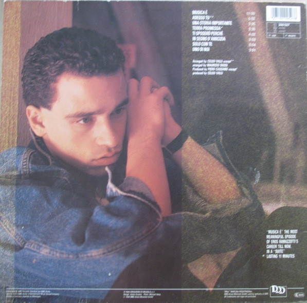 Eros Ramazzotti – Musica È - Afbeelding 2