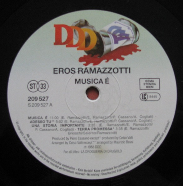 Eros Ramazzotti – Musica È - Afbeelding 3