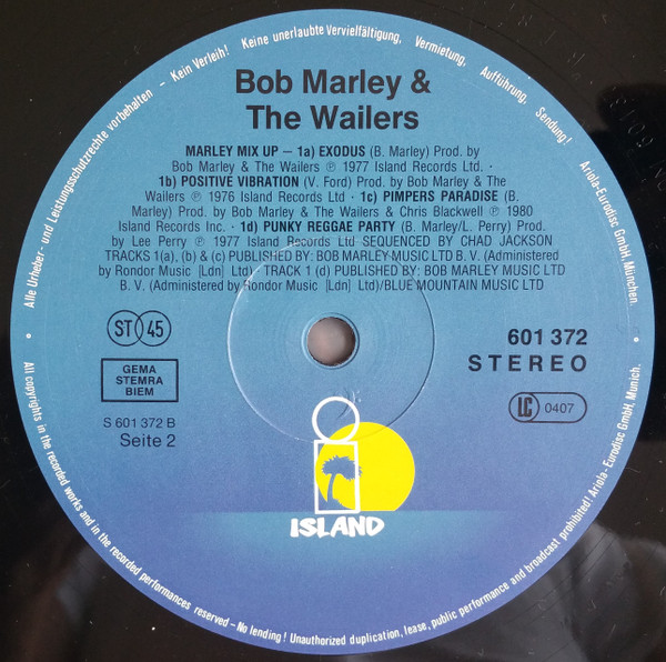 Bob Marley & The Wailers – Waiting In Vain (12") - Afbeelding 4