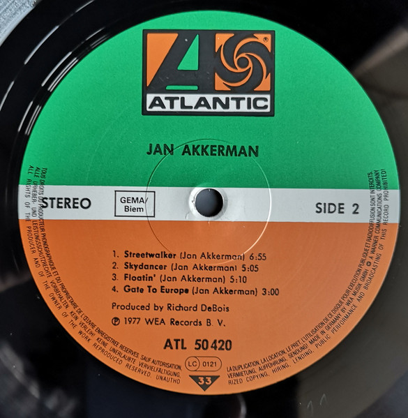 Jan Akkerman – Jan Akkerman - Afbeelding 4