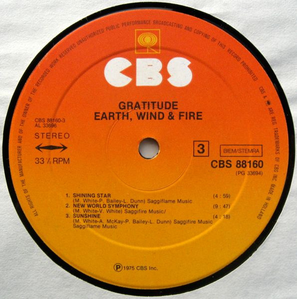 Earth, Wind & Fire – Gratitude (2lp) - Afbeelding 7