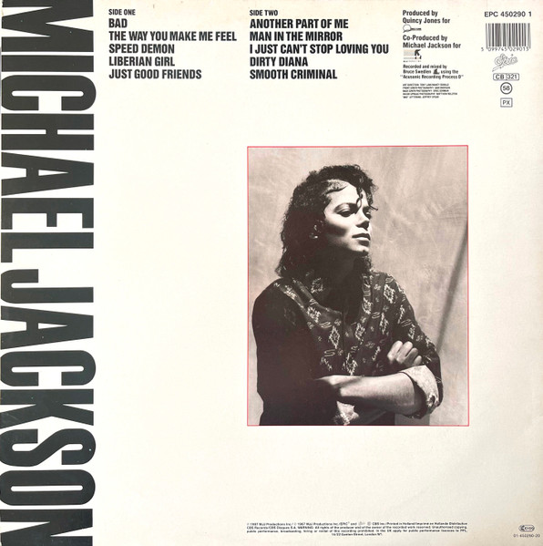 Michael Jackson – Bad - Afbeelding 3