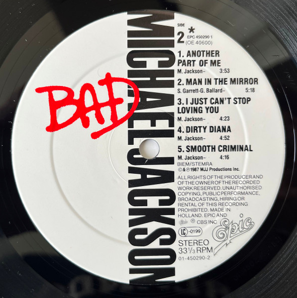 Michael Jackson – Bad - Afbeelding 5