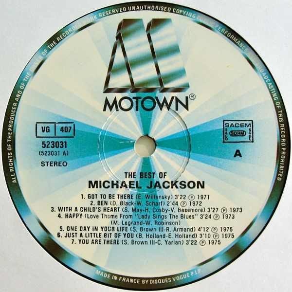 Michael Jackson – The Best Of Michael Jackson - The Motown Years - Afbeelding 3