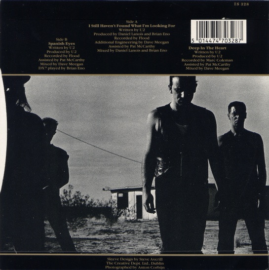 U2 – I Still Haven't Found What I'm Looking For (7") - Afbeelding 2