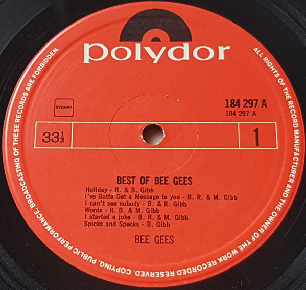 Bee Gees - Best Of Bee Gees - Afbeelding 3