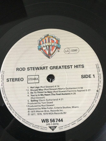 Rod Stewart – Greatest Hits - Afbeelding 3