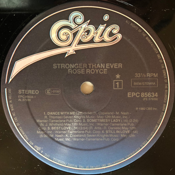 Rose Royce – Stronger Than Ever - Afbeelding 3