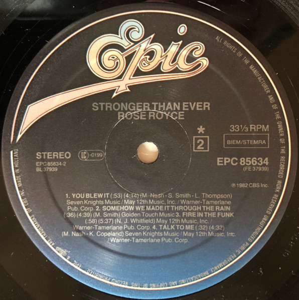 Rose Royce – Stronger Than Ever - Afbeelding 4