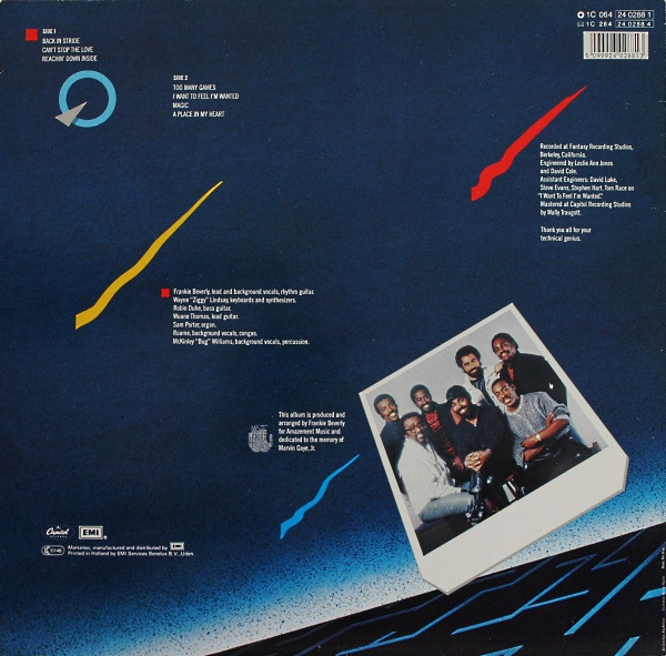 Maze Featuring Frankie Beverly – Can't Stop The Love - Afbeelding 2