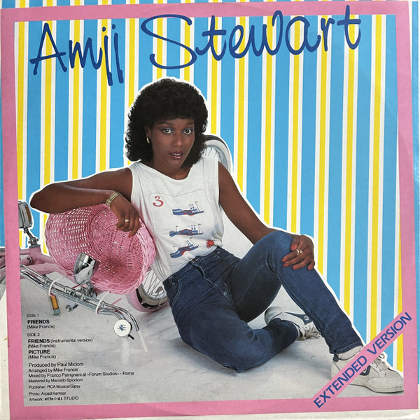 Amii Stewart – Friends (12") - Afbeelding 2