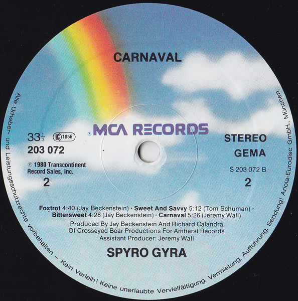 Spyro Gyra – Carnaval - Afbeelding 4