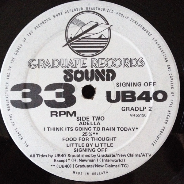 UB40 – Signing Off (lp + 12") - Afbeelding 6
