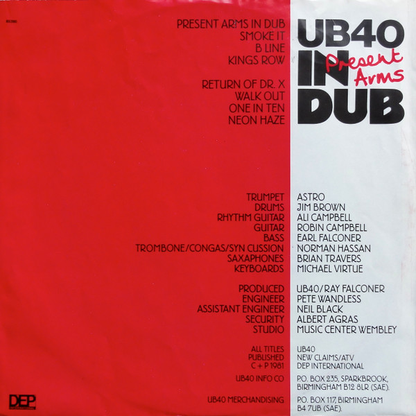 UB40 – Present Arms In Dub - Afbeelding 6