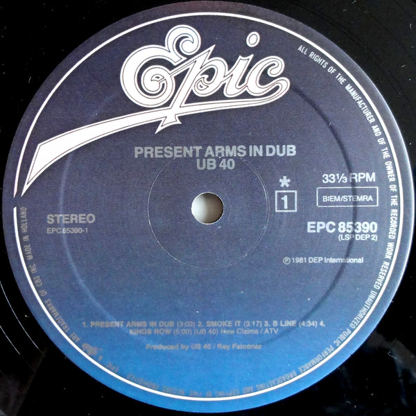 UB40 – Present Arms In Dub - Afbeelding 3