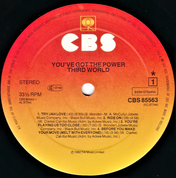 Third World – You've Got The Power - Afbeelding 3