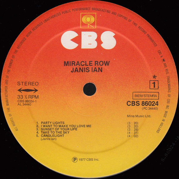 Janis Ian - Miracle Row - Afbeelding 5