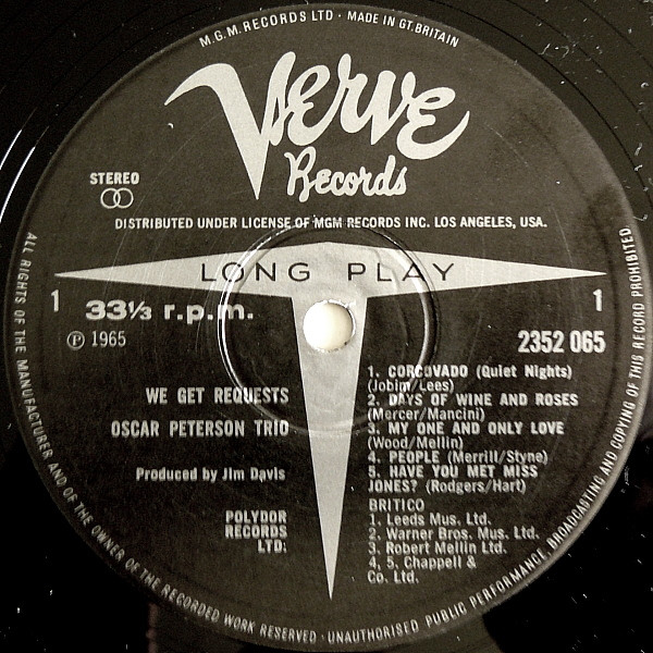 The Oscar Peterson Trio – We Get Requests - Afbeelding 3