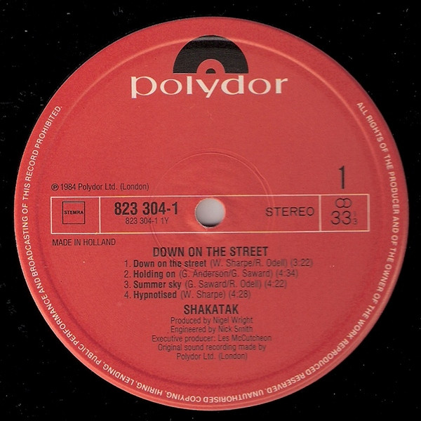 Shakatak – Down On The Street - Afbeelding 3