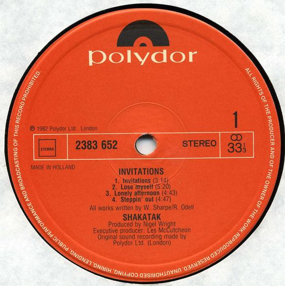 Shakatak – Invitations - Afbeelding 3
