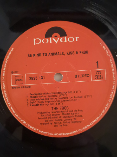 The Frog – Be Kind To Animals Kiss A Frog - Afbeelding 3