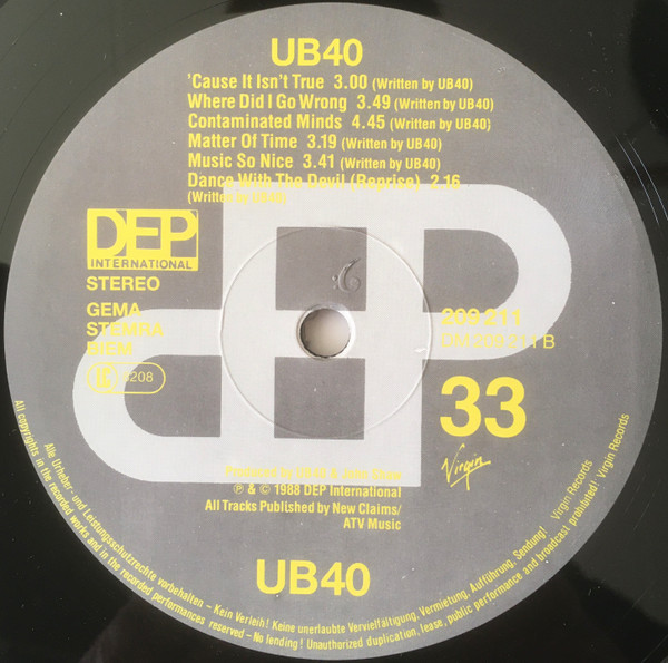 UB40 – UB40 - Afbeelding 4