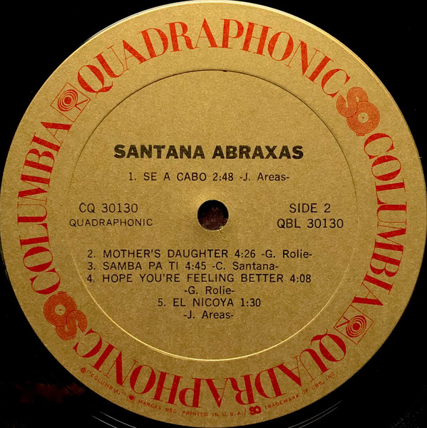Santana – Abraxas (Quadraphonic) - Afbeelding 4