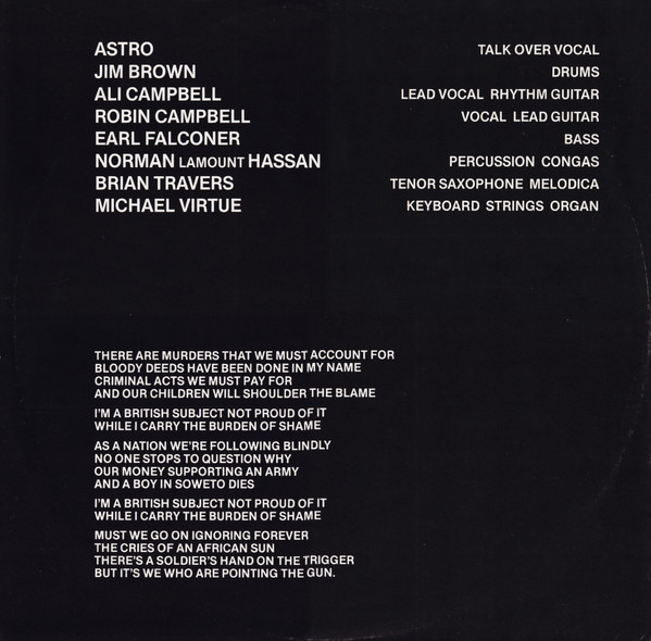 UB40 – Signing Off (lp + 12") - Afbeelding 4